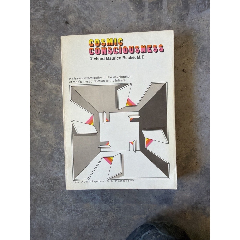 Richard Maurice Bucke Cosmic Consciousness 1973 vintage paperback